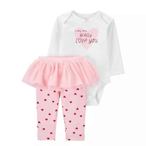 Baby Carter's 2-Piece Valentine's Day Set - Picture 2 of 9